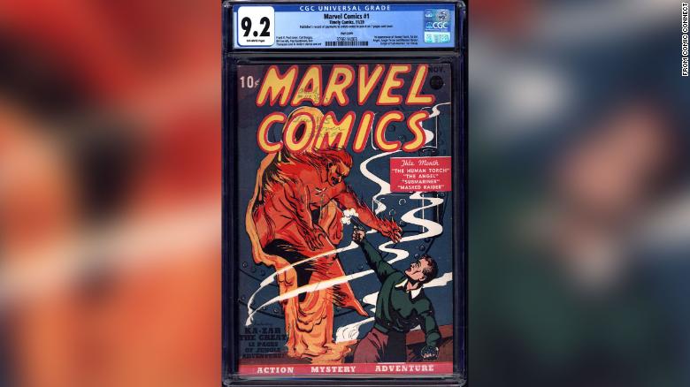Marvel Comics No. 1 was published in 1939.
