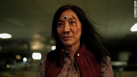 Michelle Yeoh in &quot;Everything Everywhere All at Once,&quot; which has dominated guild awards in the run-up to the Oscars.