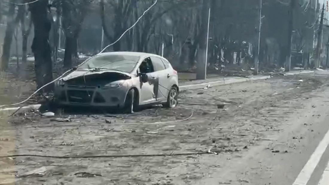 Video shows scenes of total destruction in Mariupol – CNN Video