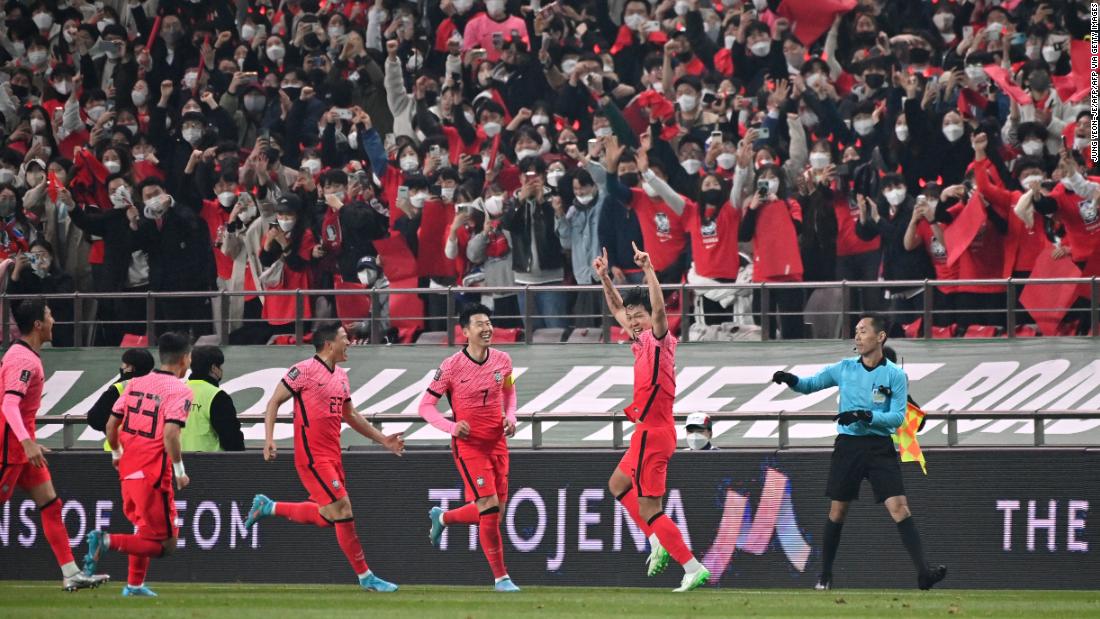 64,375 fans welcomed at South Korean men’s World Cup qualifier amid soaring Covid-19 cases