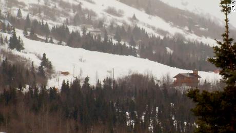Snow removal from a huge avalanche near Anchorage, Alaska, could take several days, police say.