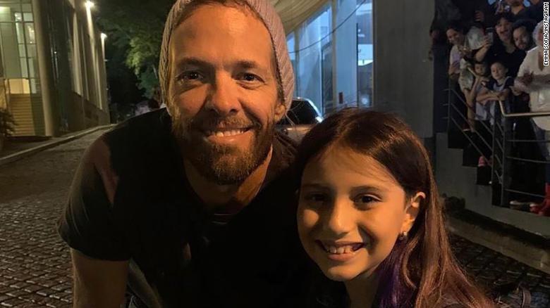 A 9-year-old Foo Fighters fan got to meet — and play for — Taylor Hawkins, just three days before he died