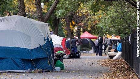 NYC executes plan to clear homeless encampments, place individuals in shelters