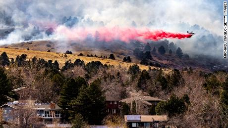 Colorado firefighters make gains against a Boulder-area wildfire that forced thousands to evacuate