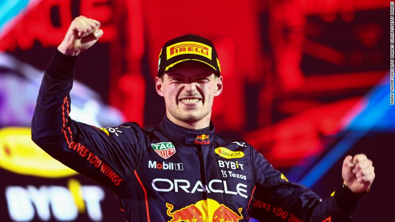 Max Verstappen claims first win of F1 season after enthralling battle with Charles LeClerc at Saudi Arabian Grand Prix