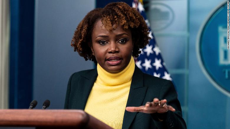 White House principal deputy press secretary Karine Jean-Pierre announces she tested positive for Covid-19 after Biden’s trip to Europe