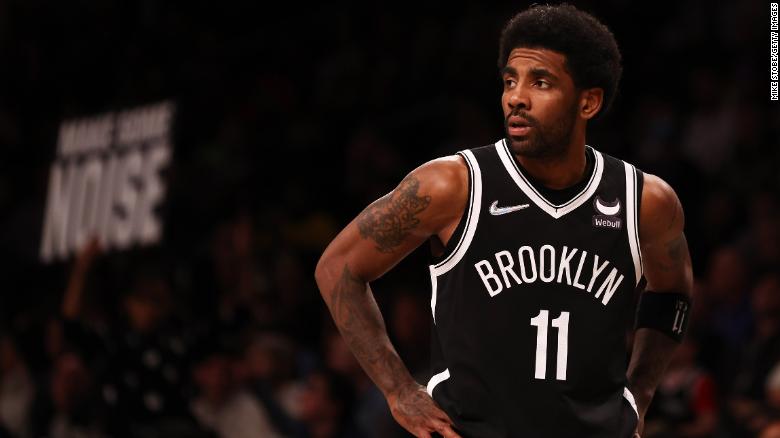 Kyrie Irving played in his first home game of the season after New York City expanded its Covid-19 vaccine exemption