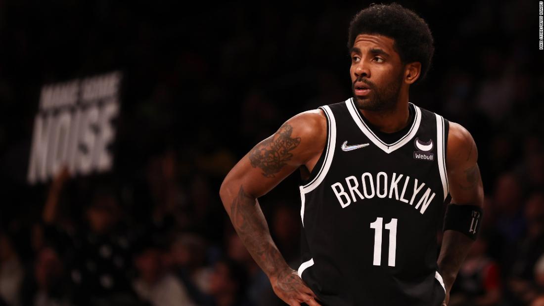 Kyrie Irving played in his first home game of the season after New York City expanded its Covid-19 vaccine exemption