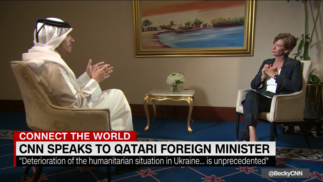 Video: Qatar not planning new investments in Russia amid war, Sheikh Mohammed bin Abdulrahman Al Thani says – CNN Video