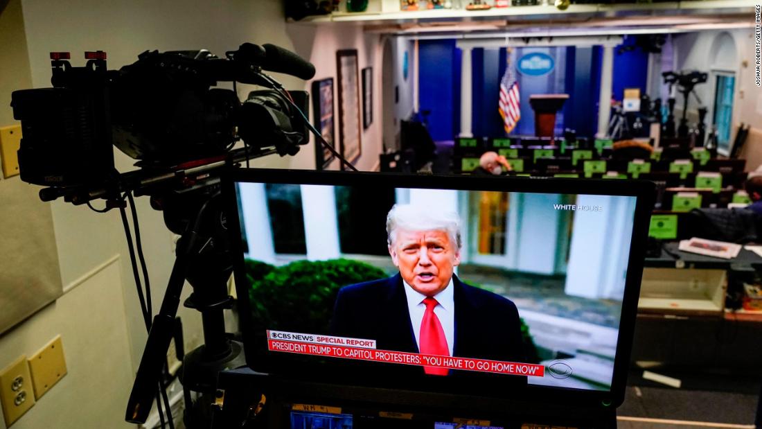 Washington Post and CBS News: White House records of January 6 show more than seven-hour gap in Trump's calls - CNN