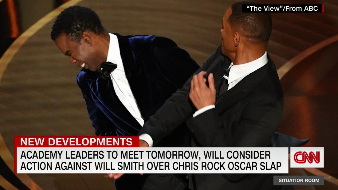 Academy to meet Wednesday re Will Smith – CNN Video