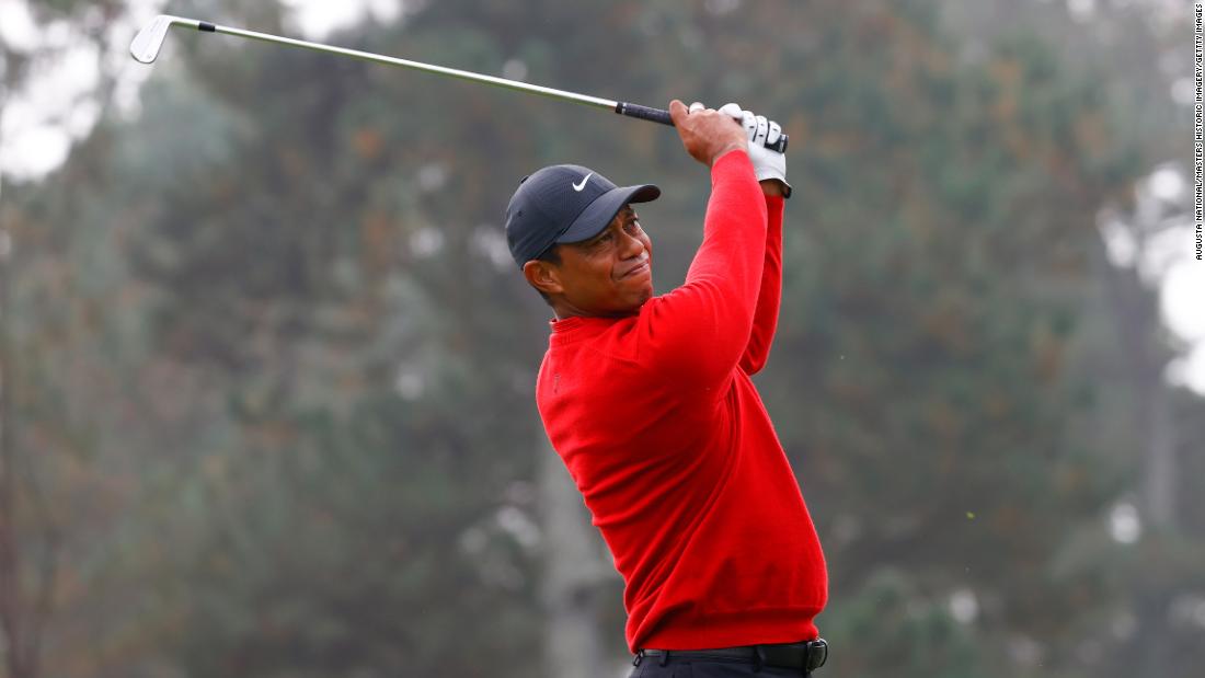 Tiger Woods sparks speculation of shock return at Masters after Augusta practice round