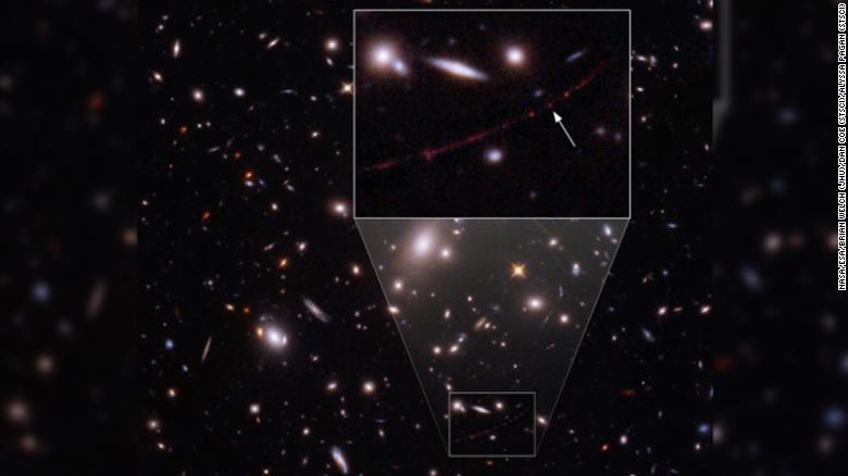 Hubble sees most distant star ever, 28 billion light-years away