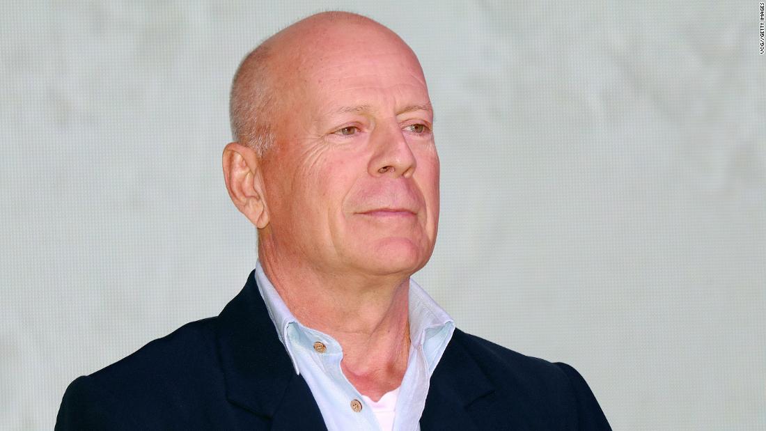 What is aphasia, the brain disorder affecting Bruce Willis?
