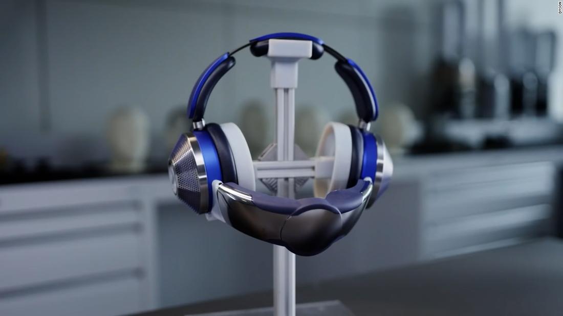 Dyson’s new headphones double as wearable air purifiers – CNN Video