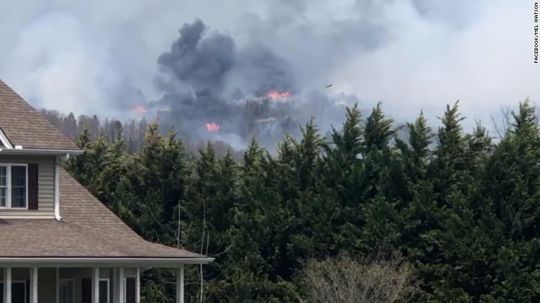 Tennessee wildfire near Gatlinburg area prompts evacuations and school closures