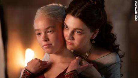 Milly Alcock as young Rhaenyra and Emily Carey as the young version of her best bud Alicent in &quot;House of the Dragon.&quot;