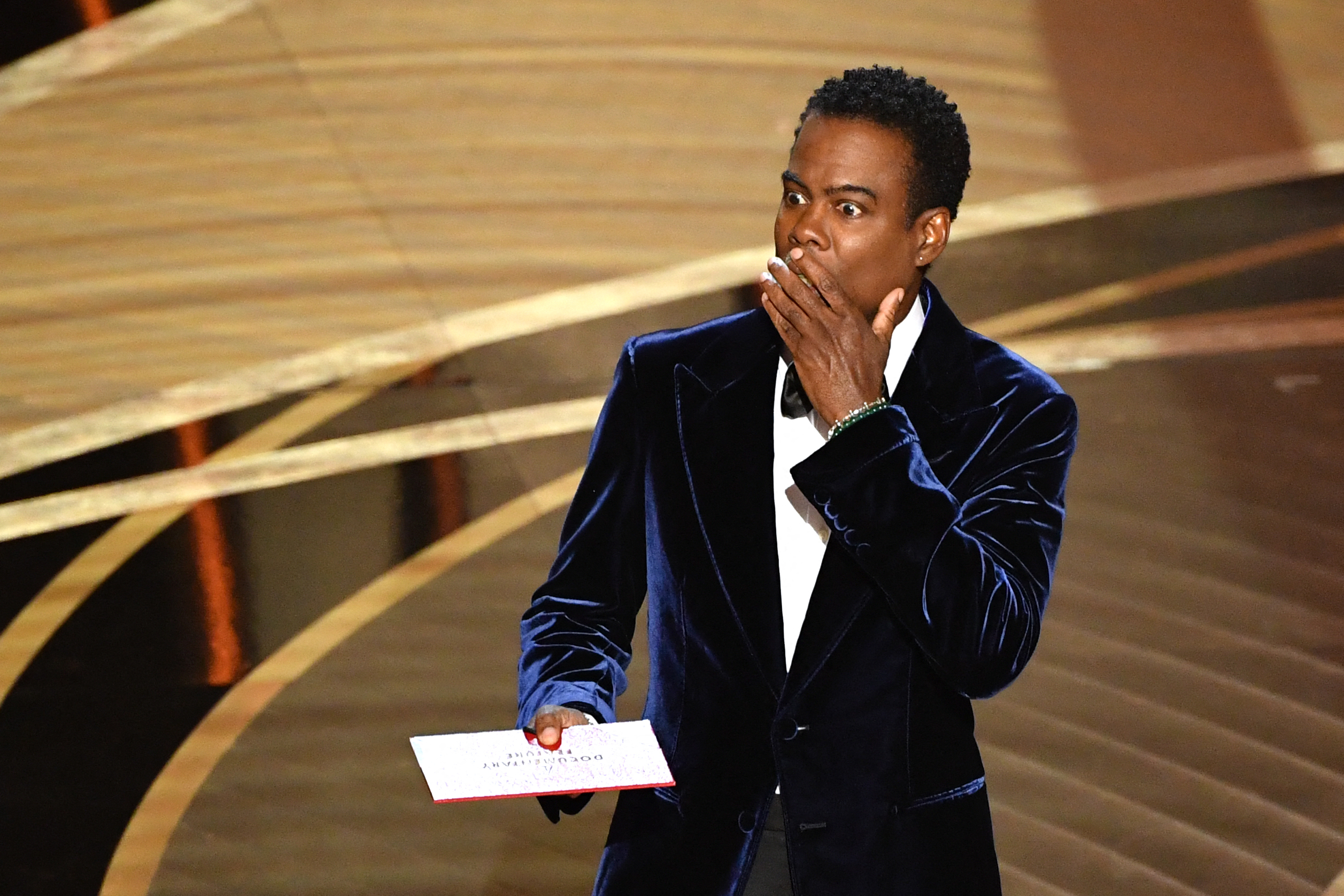 Hear what Chris Rock said on stage about the Will Smith Oscars slap - CNN  Video