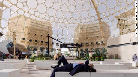 The Al Wasl Dome, the centerpiece of Expo 2020 Dubai, will be part of the new District 2020 urban area.