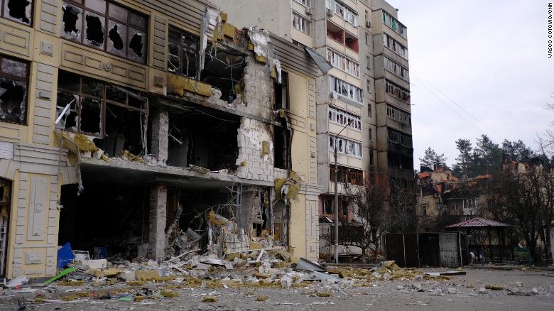 Ukrainians have retaken Irpin from the Russian invaders. But it’s a city that now lies in ruins
