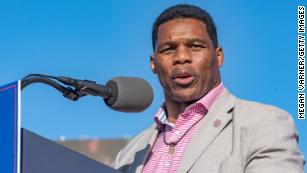 Herschel Walker's ex-wife recalls him threatening to 'blow my brains out'  in campaign ad released by opponents in Georgia Senate race