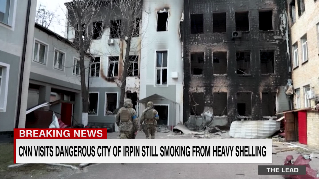NEW VIDEO: CNN crew is one of the first to document the devastation in one of the worst-hit Ukrainian cities, Irpin – CNN Video