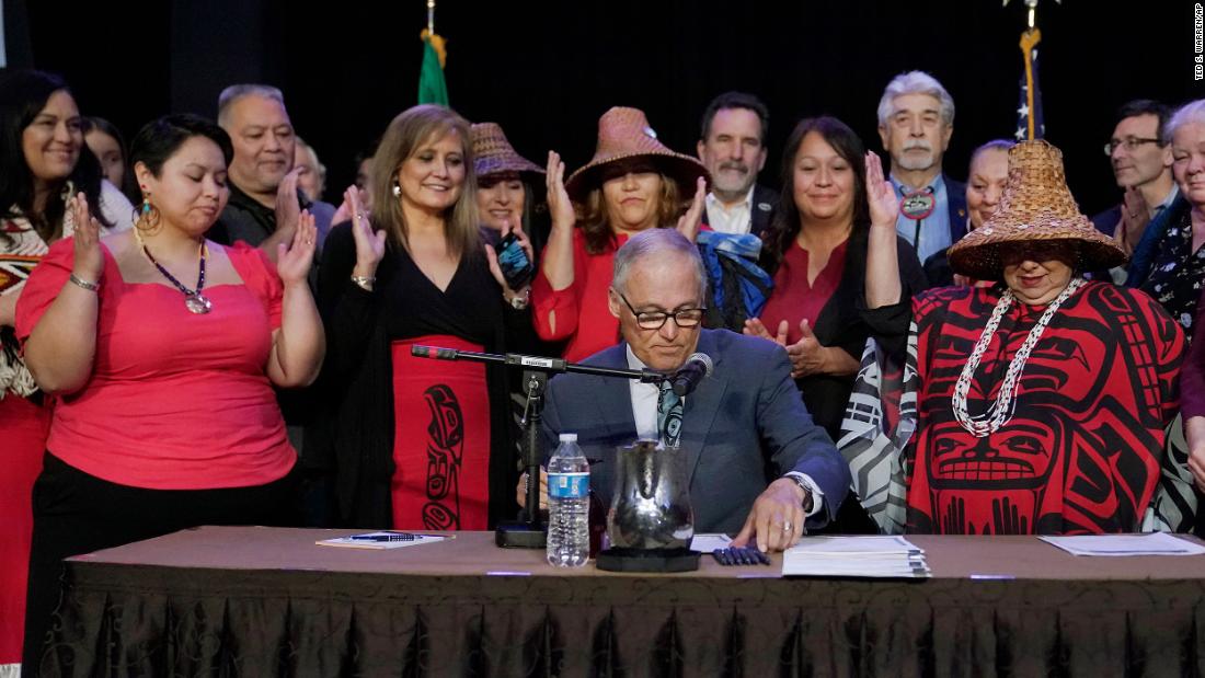 Washington state creates nation's first alert system for missing Indigenous people