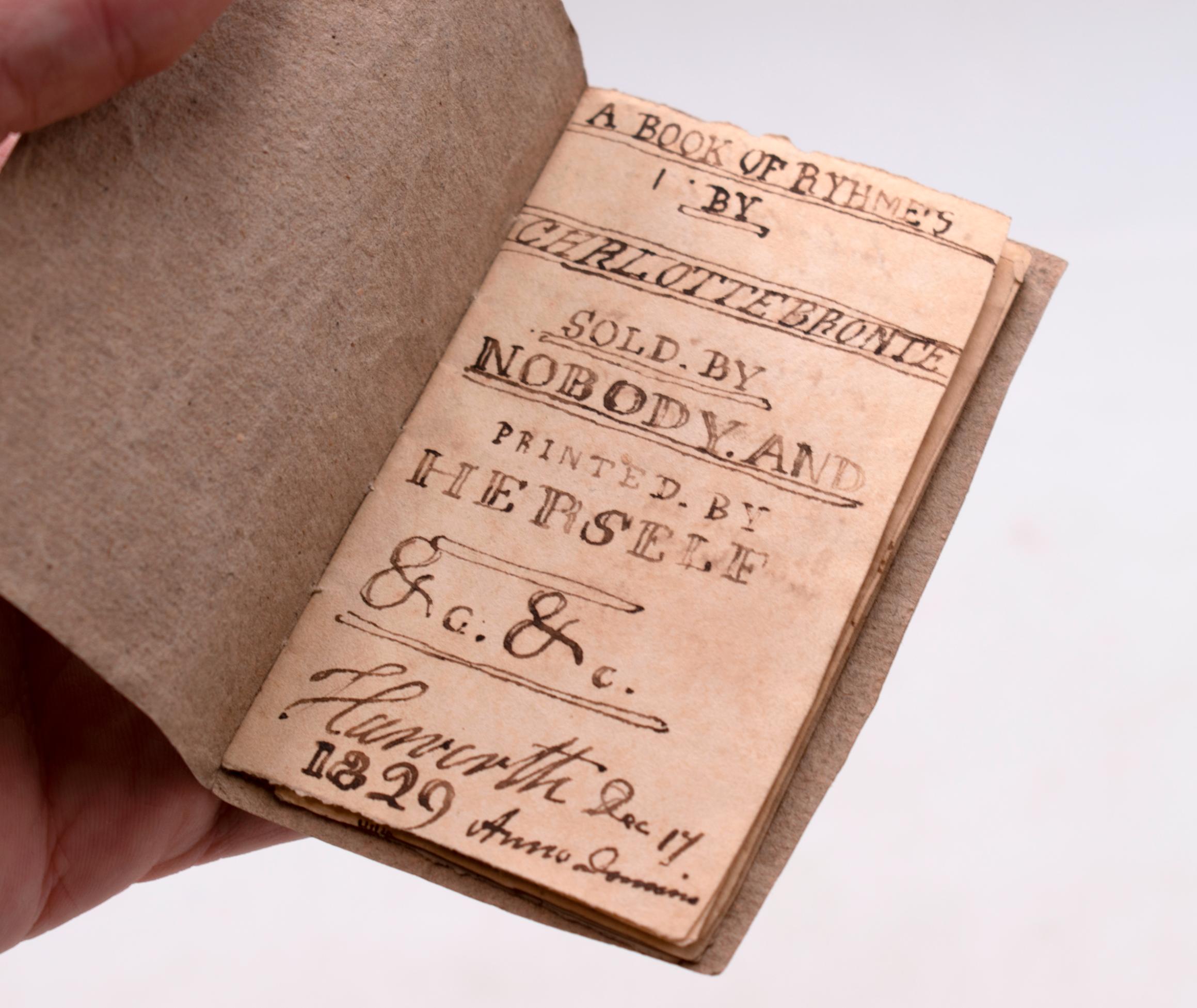 A Tiny Brontë Book, Lost for a Century, Resurfaces - The New York