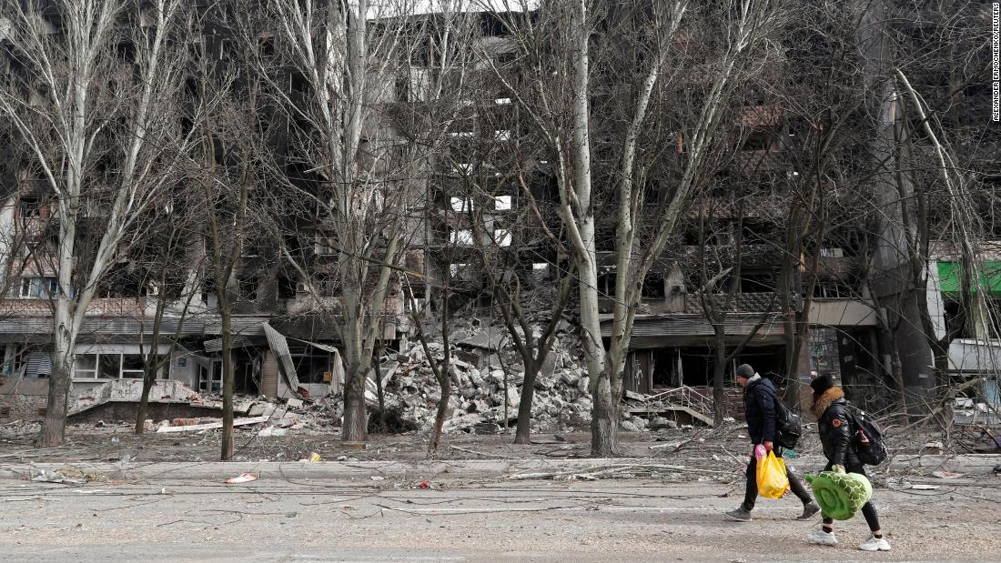 More than 100,000 civilians remained trapped in the besieged city. Russian forces say they will reopen an evacuation corridor today.