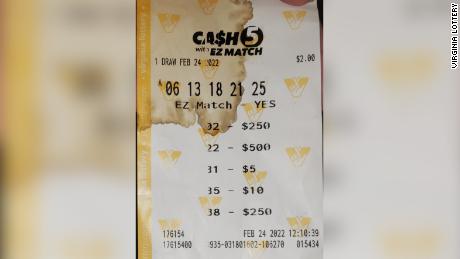 Virginia woman realizes she’s won the lottery after trashing her ticket