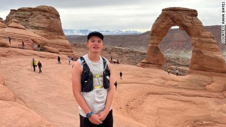 Zach Bates: Autistic ultramarathoner inspiring others after reaching 100 mile goal