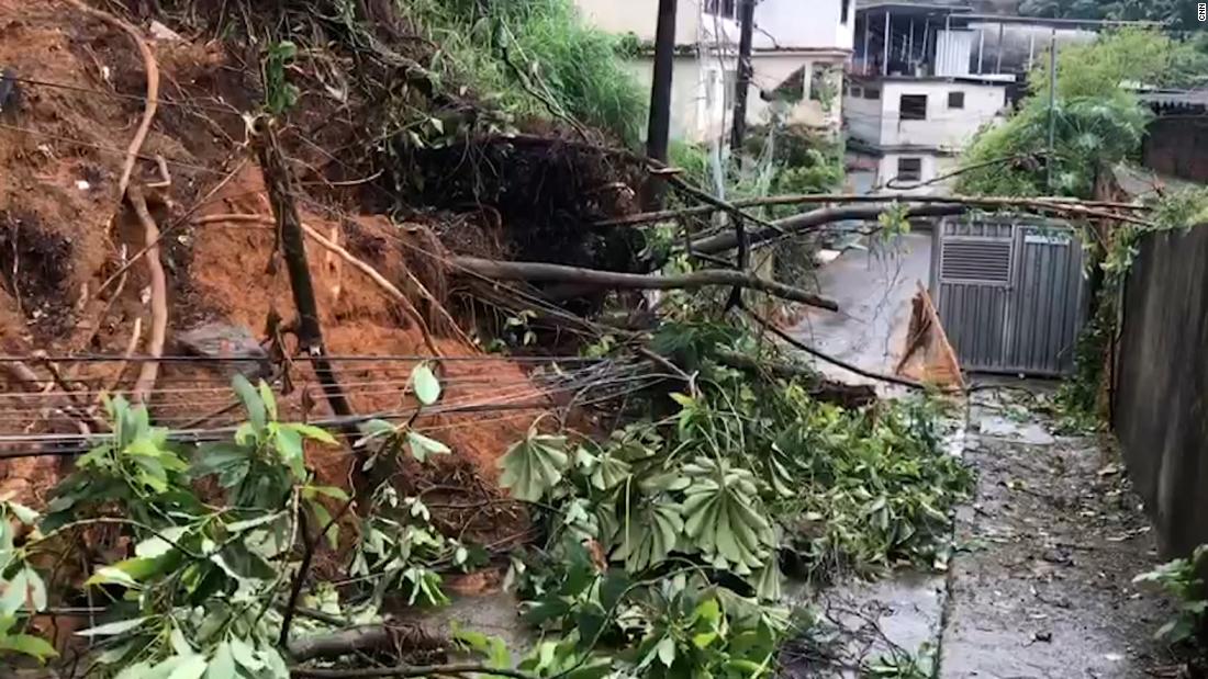 At least 14 killed, including 7 children, after floods in landslides in Brazil's Rio de Janeiro state