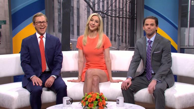 ‘SNL’ uses its version of ‘Fox and Friends’ to recap the week’s headlines, including Ginni Thomas’ text messages and the Will Smith slap
