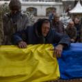 Chervonohrad Ukraine soldier funeral 0403