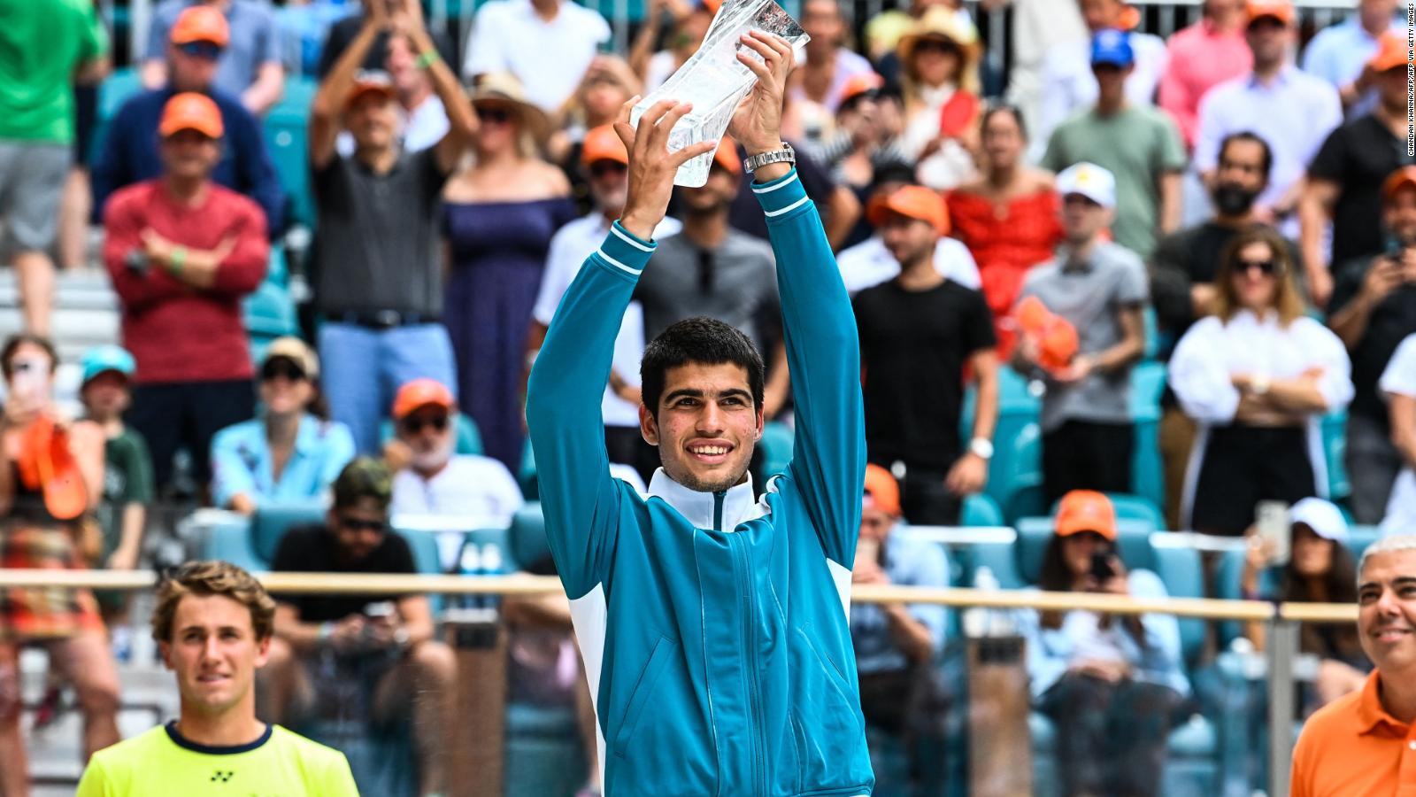 Carlos Alcaraz nos habla de sus objetivos tras ganar el Miami Open