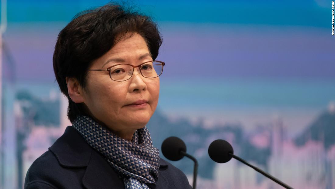 Embattled Hong Kong leader will not seek second term