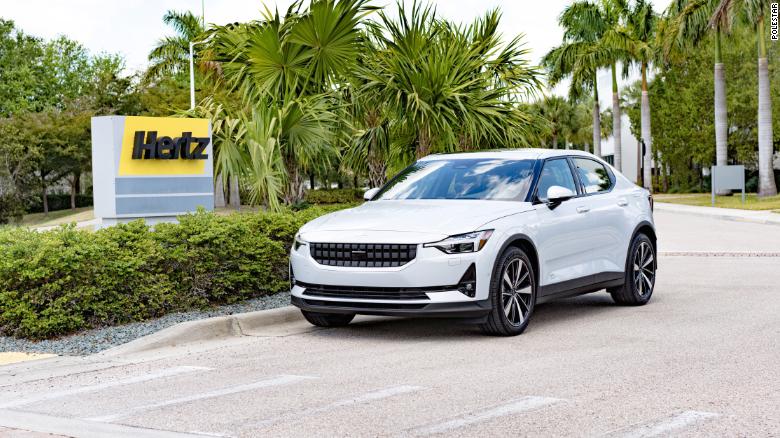 Hertz to buy up to 65,000 electric cars from Polestar