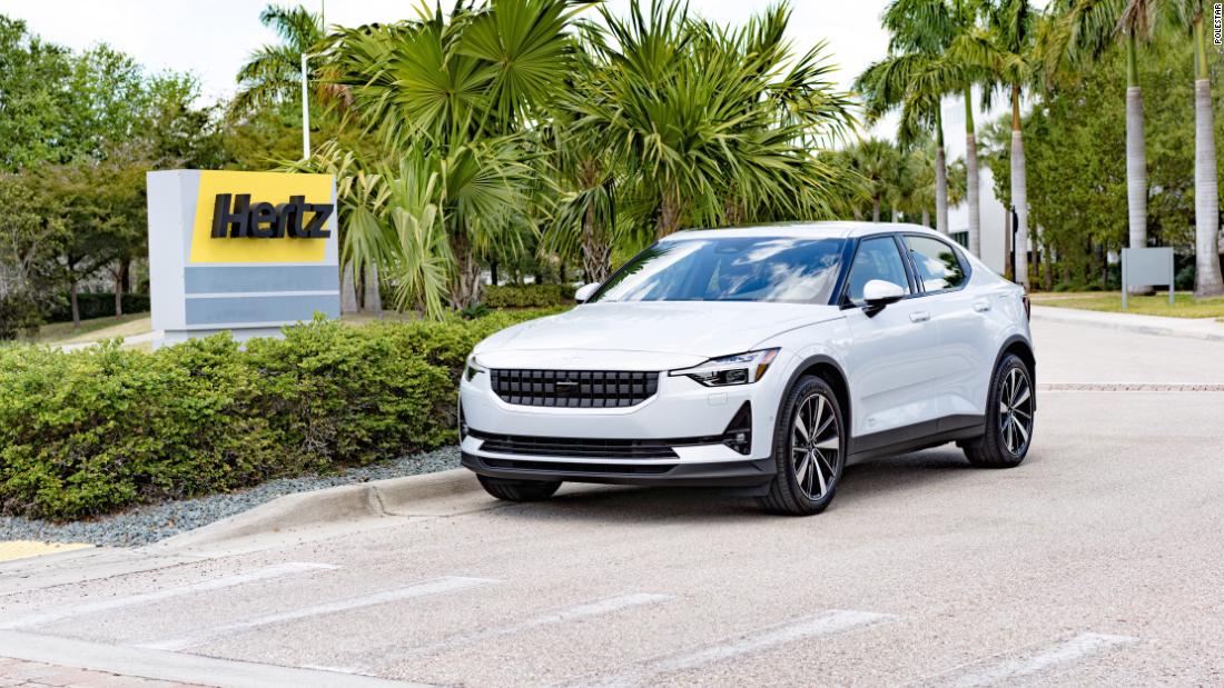 Hertz to buy 65,000 electric cars from Polestar