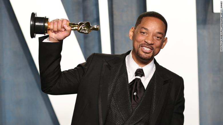 Will Smith came up at the Grammys, naturally