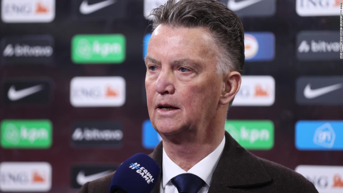 Netherlands boss Van Gaal suffering from prostate cancer