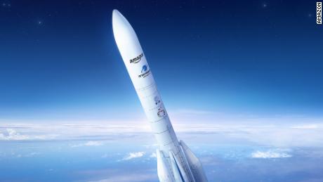 Amazon anunță un acord uriaș de rachete pentru lansarea constelației sale de internet prin satelit