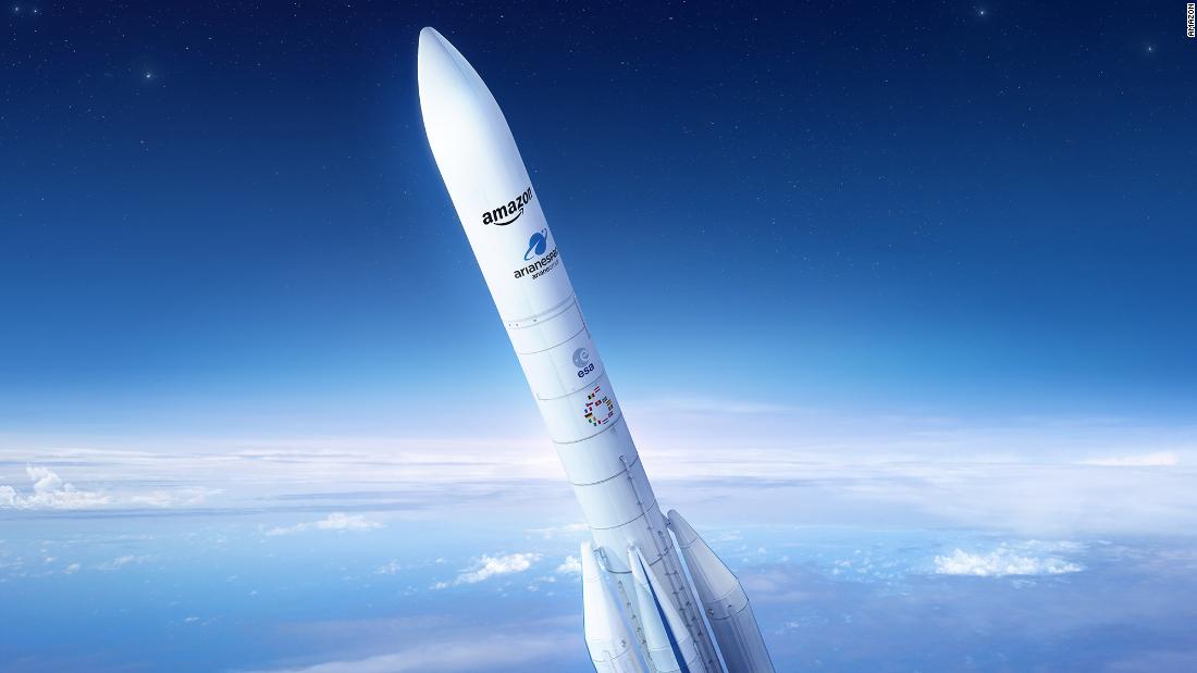 Amazon announces huge rocket deal to launch its satellite internet constellation