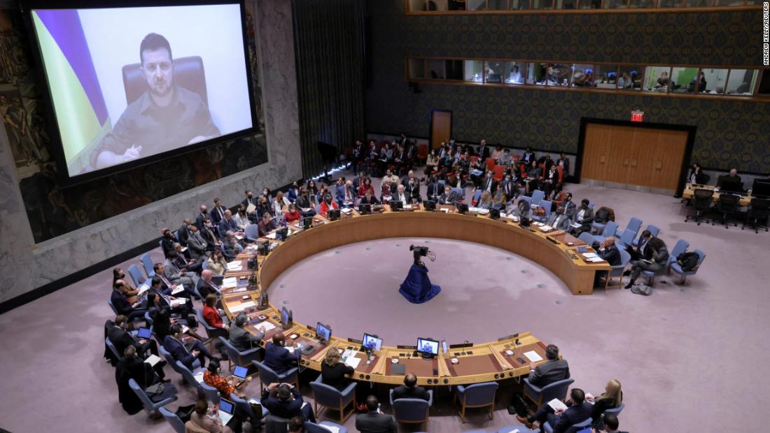 Volodymyr Zelensky: el presidente ucraniano llama a la ONU