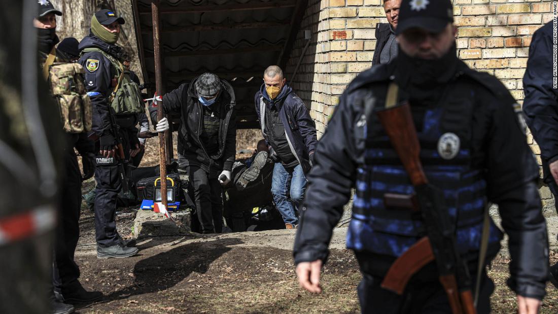 Bodies tied up, shot and left to rot in Bucha hint at gruesome reality of Russia's occupation in Ukraine