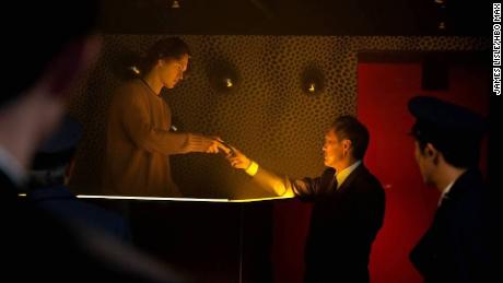 (From left) Ansel Elgort and Ken Watanabe appear in a scene from 