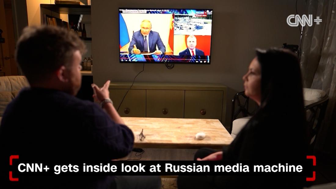 She spends hours everyday watching Russian television to reveal how the country is being misled – CNN Video