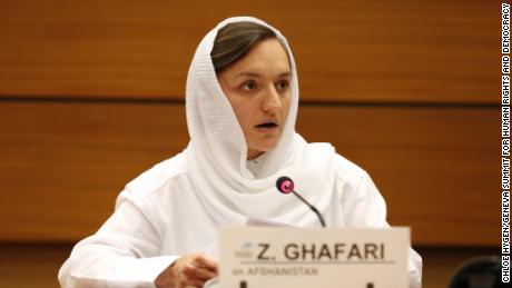 'The Taliban cannot erase us' says winner of the International Women's Rights award