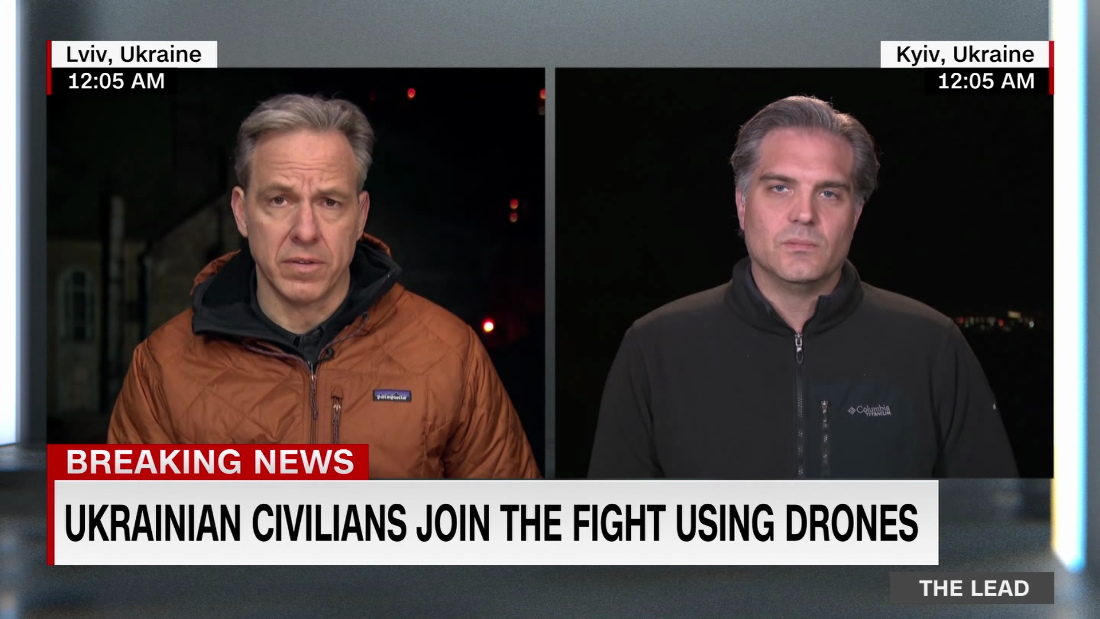 Drones, phones, satellite images expose Russia’s targeting of civilians. CNN’s Fred Pleitgen speaks with amateur drone pilots helping with the resistance – CNN Video