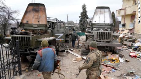 Les images de camions russes en disent long sur les luttes de son armée en Ukraine