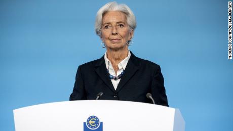 ECB President Christine Lagarde grapples with an unpleasant mix of risks to the region's economy.
